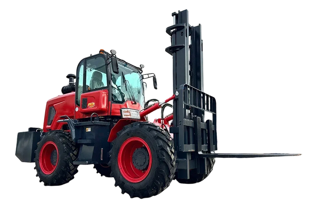 Caminhão Empilhador Off-Road de 5 Toneladas